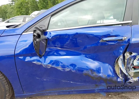 2022 Hyundai Elantra Hybrid Limited из США, поврежденный, VIN KMHLN4AJ7NU014714